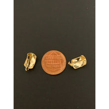 Load image into Gallery viewer, 18K Gold French Clips Earrings 1.24 grams - Rafant
