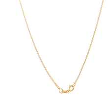 Load image into Gallery viewer, 18K Yellow Gold Necklace Chain Bismark 1.56 grams 18 inches - Rafant
