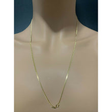 Load image into Gallery viewer, 18K Gold Chain Necklace Saudi Real Gold Curb 24&quot; Lightweight Thin Dainty - Rafant
