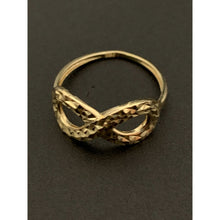 Load image into Gallery viewer, 18K Gold Ring Infinity 1.42 grams Size 5.5 - Rafant
