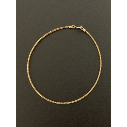 18K Gold Bracelet Soft Bangles 0.66 grams Size 7 - Rafant