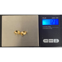 Load image into Gallery viewer, 18K Gold Earrings French Clips 1.23 grams - Rafant
