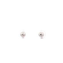 Load image into Gallery viewer, 18K White Gold Earrings Stud Ball Small 0.77 grams - Rafant
