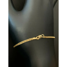 Load image into Gallery viewer, 18K Saudi Gold Bracelet Link Chain Size 7&quot; 1.93 grams - Rafant
