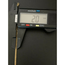Load image into Gallery viewer, 18K Saudi Gold Bracelet Link Chain Size 7&quot; 1.93 grams - Rafant
