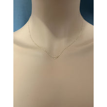 Load image into Gallery viewer, 18K Gold Chain Necklace Saudi Gold Link 17.50&quot; Very Lightweight Dainty 0.67g - Rafant
