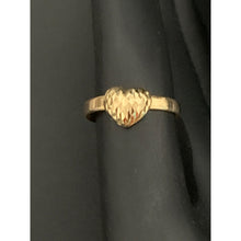 Load image into Gallery viewer, 18K Yellow Gold Ring Heart Size 4.5 - Rafant
