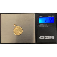 Load image into Gallery viewer, 18K Gold Pendant Mother Child Senior Sto. Nino 2.72 grams - Rafant
