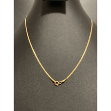 Load image into Gallery viewer, 18K Gold Necklace Chain Flat 17.75 inches 2.23 grams - Rafant

