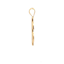 Load image into Gallery viewer, 18K Yellow Gold Pendant Dollar Sign Large 1.65 grams - Rafant
