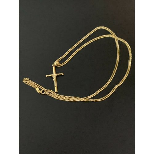 18K Saudi Gold Necklace 18