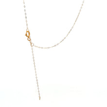 Load image into Gallery viewer, 18K Gold Necklace Chain 15.75 inches plus 2&quot; Pendant Heart Puffed 0.82 grams - Rafant
