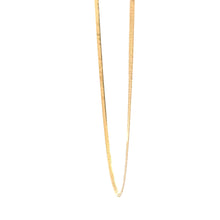 Load image into Gallery viewer, 18K Yellow Gold Necklace Chain Flat 2.26 grams 18 inches - Rafant
