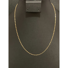 Load image into Gallery viewer, 18K Gold Necklace Chain Only 17.75 inches Lightweight Dainty Delicate 1.08 grams - Rafant
