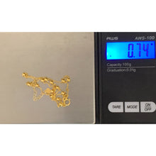 Load image into Gallery viewer, 18K Gold Bracelet Beaded 6 inches plus 1 inch 0.74 grams - Rafant
