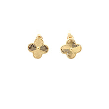 Load image into Gallery viewer, 18K Gold Earrings Stud Flower 2.21 grams - Rafant
