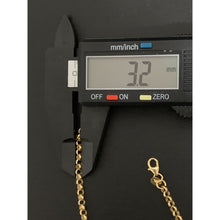 Load image into Gallery viewer, 18K Gold Bracelet Rolo Chain 2.63 grams Size 7 inches - Rafant
