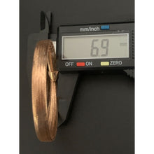 Load image into Gallery viewer, 18K Gold Bracelet Soft Bangle Flexible 2.47 grams S7.25 inches Rose Gold - Rafant
