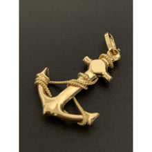 Load image into Gallery viewer, 18K Gold Pendant Anchor - Rafant
