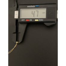 Load image into Gallery viewer, 18K Gold Necklace Chain 16.25&quot; with Puffed Heart Pendant - Rafant
