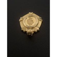 Load image into Gallery viewer, 18K Gold Pendant Queen Crown Heart 1.48 grams - Rafant
