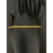 Load image into Gallery viewer, 18K Gold Bracelet Triple Lock 8 inches 3.15 grams - Rafant
