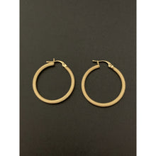 Load image into Gallery viewer, 18K Yellow Gold Earrings Hoops Loops - Rafant
