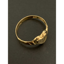 Load image into Gallery viewer, 18K Gold Ring Heart 1.15 grams Size 8 - Rafant
