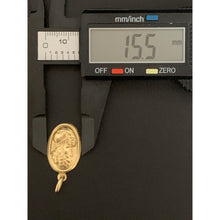 Load image into Gallery viewer, 18K Gold Oval Woman Lady Pendant - Rafant
