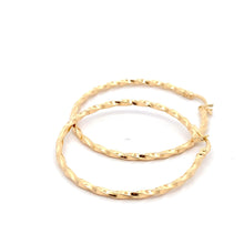 Load image into Gallery viewer, 18K Gold Earrings Hoops Spiral - Rafant
