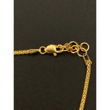 Load image into Gallery viewer, 21K Yellow Gold Bracelet Puffed Heart 6.5 inches - Rafant
