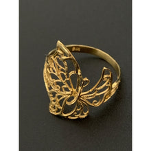 Load image into Gallery viewer, 18K Gold Ring Wings 2.03 grams S7 - Rafant
