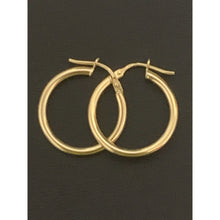 Load image into Gallery viewer, 18K Gold Earrings Hoops Loops Small 1.39 grams - Rafant
