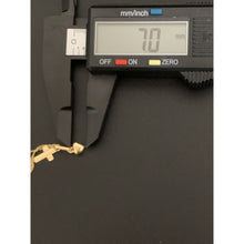 Load image into Gallery viewer, 18K Gold Necklace Chain 17.75&quot; Curb with Cross Heart Pendant 1.53 grams - Rafant
