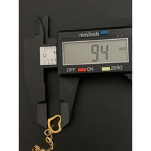 Load image into Gallery viewer, 18K Gold Necklace Chain Heart 17.75 inches 1.21 grams - Rafant
