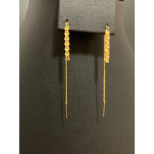 Load image into Gallery viewer, 18K Gold Earrings Threader 0.41 grams - Rafant
