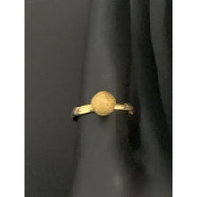 Load image into Gallery viewer, 18K Gold Ring Ball 1.59 grams Size 5.75 - Rafant
