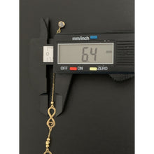 Load image into Gallery viewer, 18K Gold Bracelet Infinity 7 inches plus 1 inch extension 2.04 grams - Rafant
