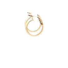 Load image into Gallery viewer, 18K Yellow Gold Earrings Hoops Small 1.04 grams - Rafant
