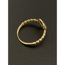 Load image into Gallery viewer, 18K Yellow Gold Ring Heart Size 5 - Rafant
