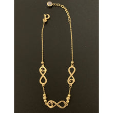 Load image into Gallery viewer, 18K Gold Bracelet Infinity 7 inches plus 1 inch extension 2.04 grams - Rafant
