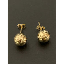 Load image into Gallery viewer, 18K Gold Earrings Stud Balls 0.98 grams - Rafant
