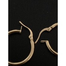 Load image into Gallery viewer, 18K Gold Earrings Hoops Loops 1.27 grams - Rafant
