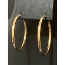 Load image into Gallery viewer, 18K Gold Earrings Hoops Loops 2.09 grams - Rafant
