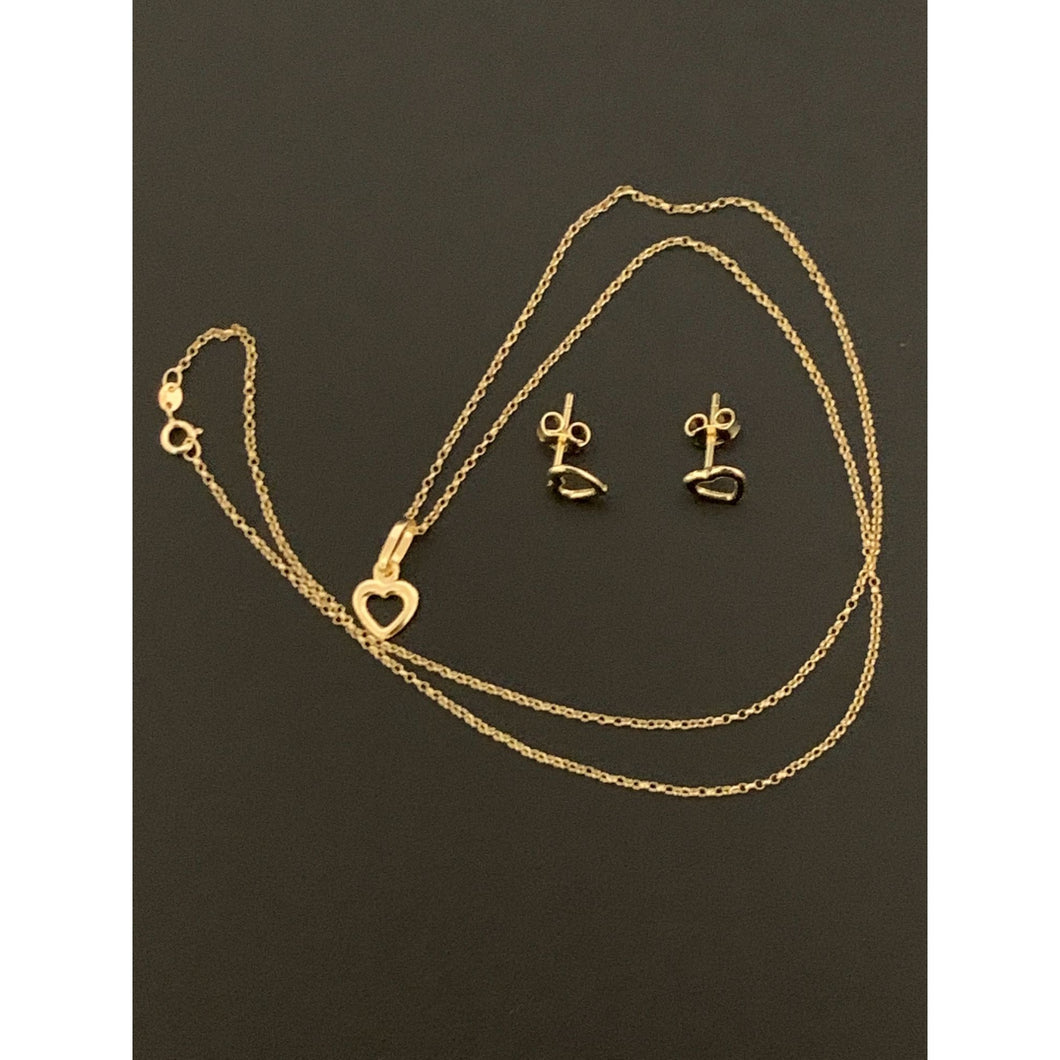18K Gold Necklace Chain 17.75