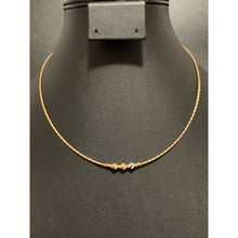 Load image into Gallery viewer, 18K Gold Omega Beaded Soft Flexible 16 inches 1.57 grams - Rafant
