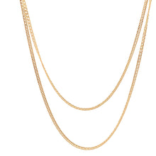 Load image into Gallery viewer, 18K Yellow Gold Necklace Chain Curb 24 inches 2.33 grams - Rafant
