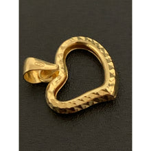 Load image into Gallery viewer, 18K Gold Pendant Open Heart 0.44 grams - Rafant
