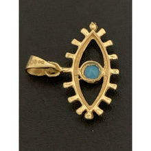 Load image into Gallery viewer, 18K Gold Pendant Turquoise 0.63 grams - Rafant
