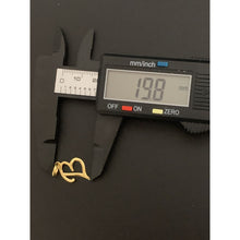 Load image into Gallery viewer, 18K Gold Pendant Charm Letter B - Rafant
